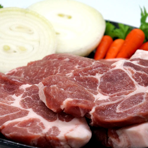 [남해마늘축산] 마늘돼지 삼겹살 300g +목살 300g